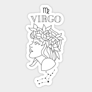 Virgo Sticker